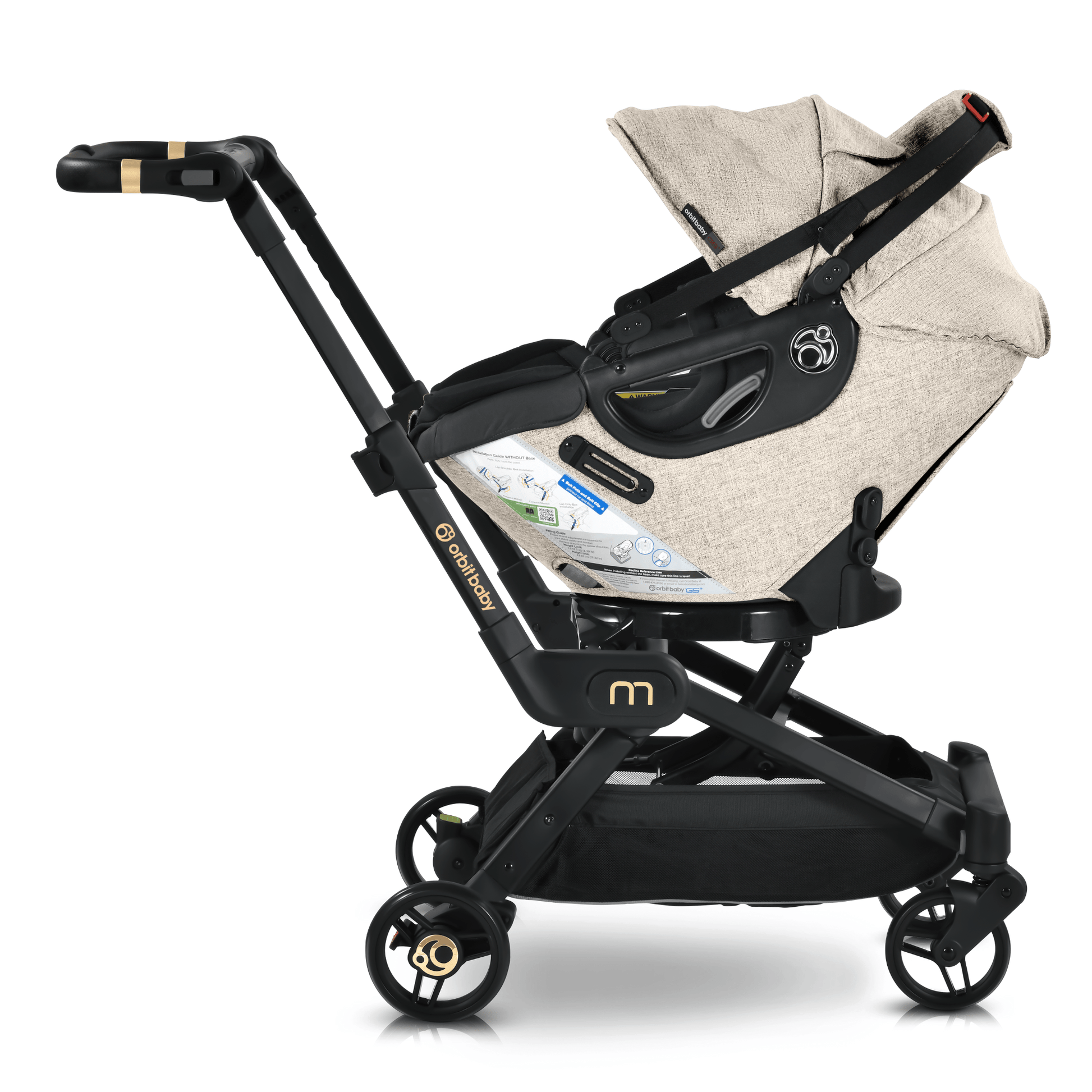Orbit Baby M+ Stroll, Lounge, & Ride Travel System -