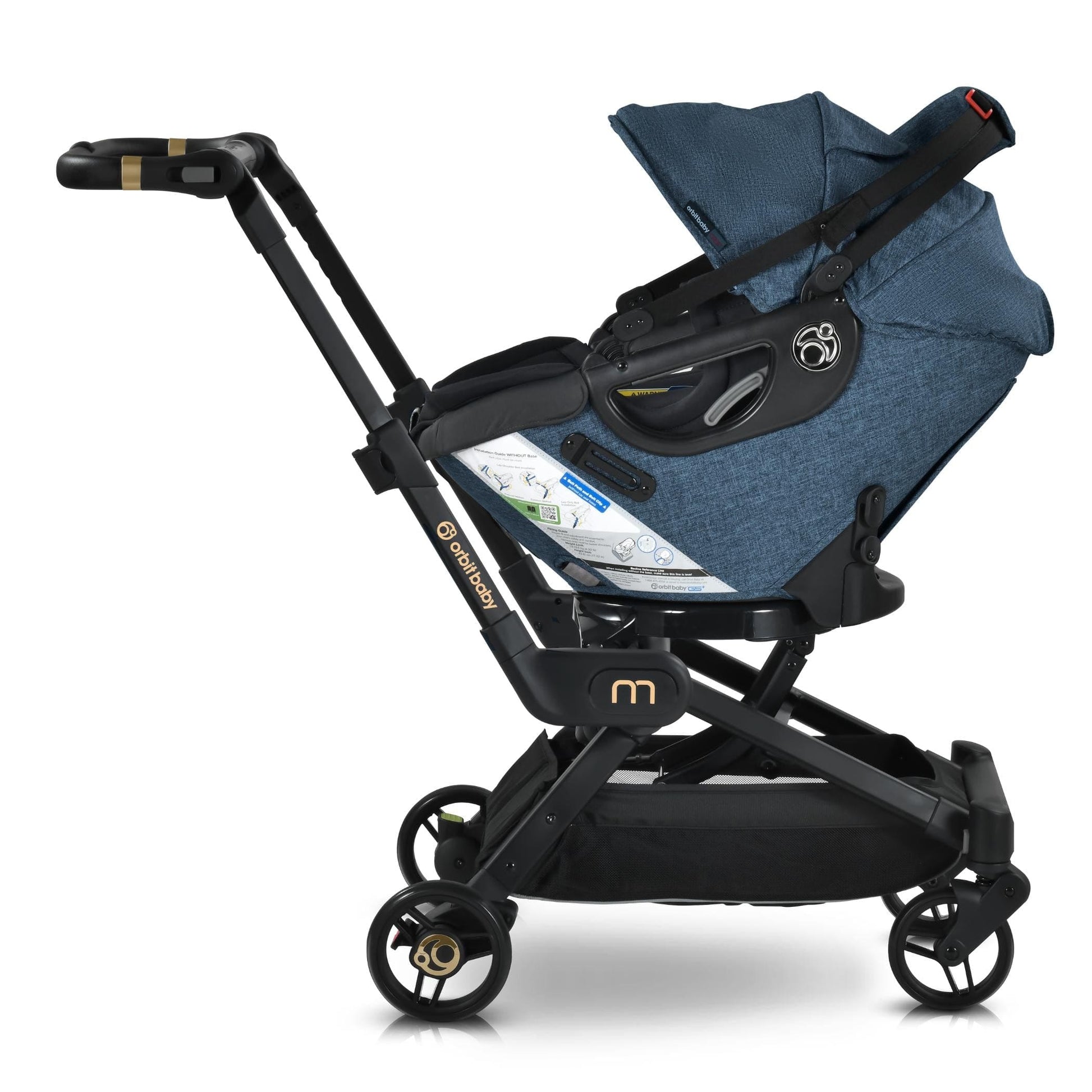 Orbit Baby M+ Stroll, Lounge, & Ride Travel System -