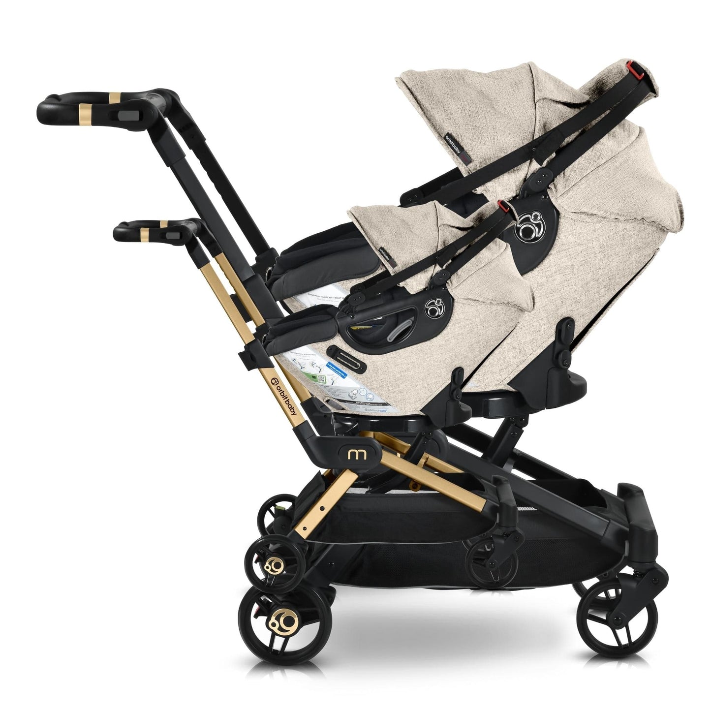 Orbit Baby M+ Stroll, Lounge, & Ride Travel System -