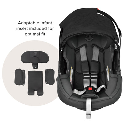 Orbit Baby M+ Stroll, Lounge, & Ride Travel System -