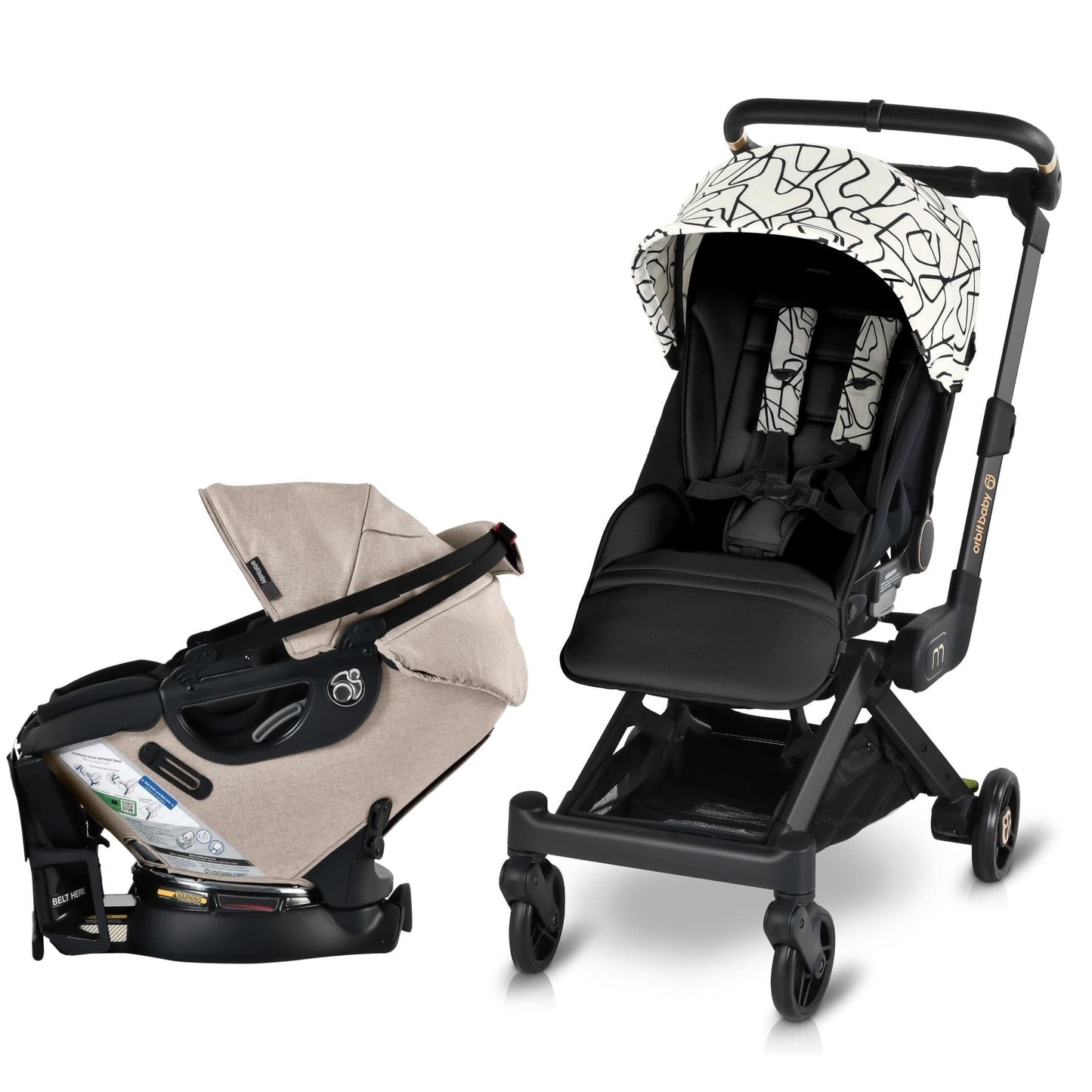 Orbit Baby M+ Stroll & Ride Travel System - ORB225