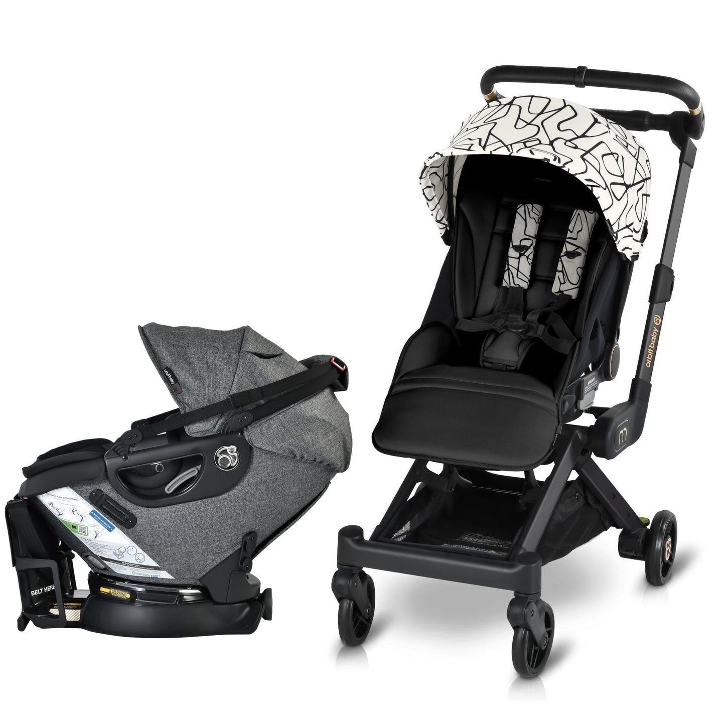Orbit Baby M+ Stroll & Ride Travel System - ORB223
