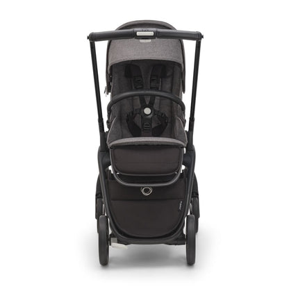 Bugaboo Dragonfly Complete Lightweight Compact Stroller - Black / Grey Melange