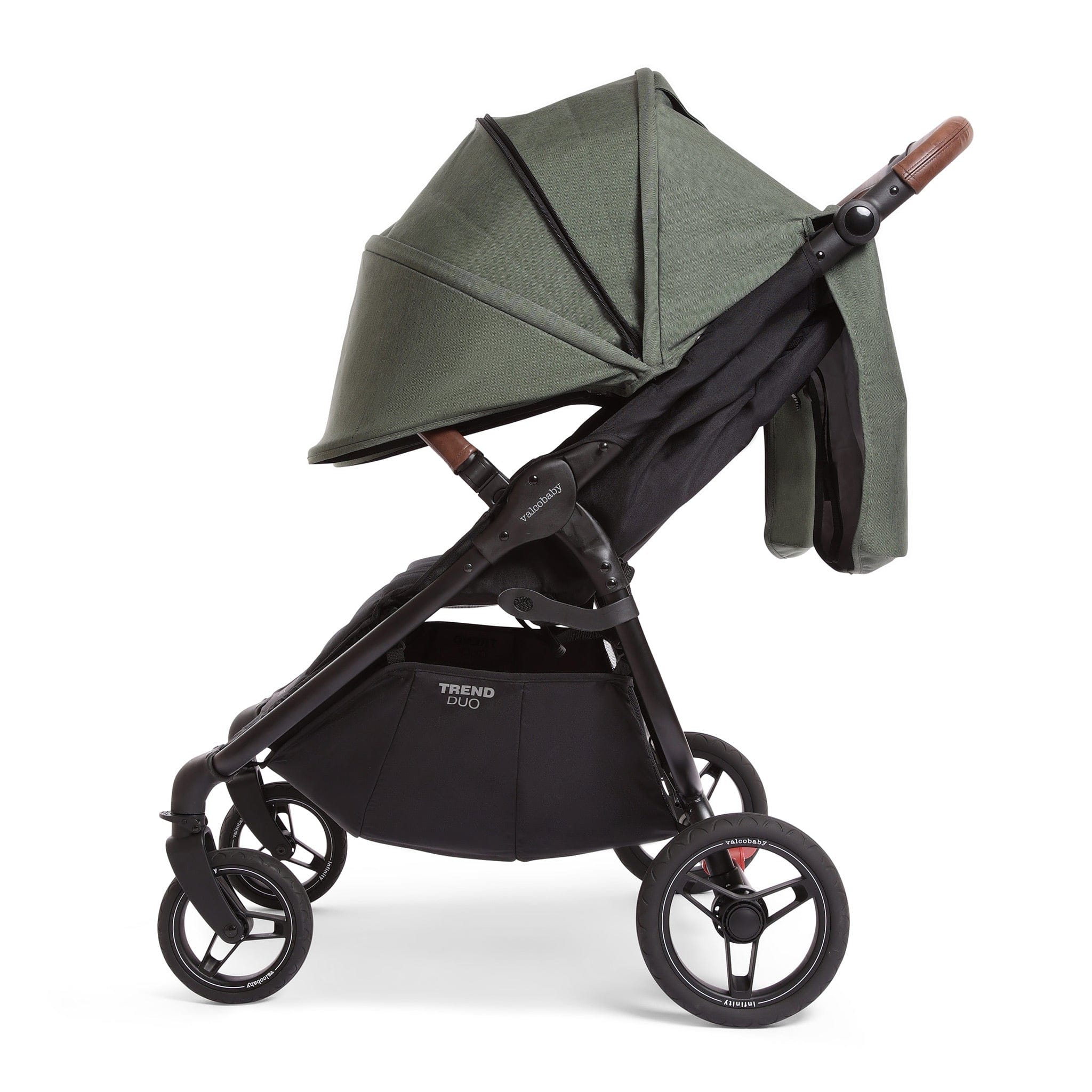 Valco Baby Trend Duo Sport Side by Side Double Stroller - Basil