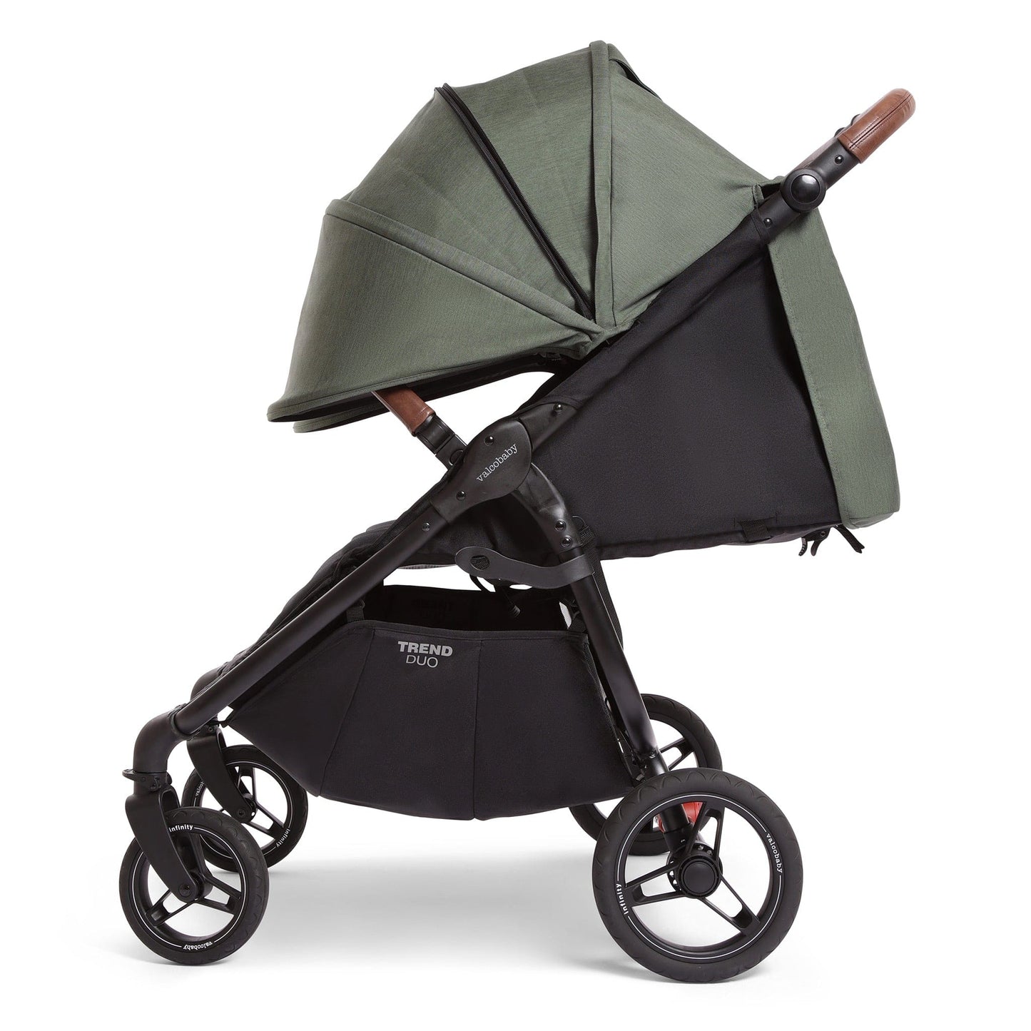 Valco Baby Trend Duo Sport Side by Side Double Stroller - Basil - N0414