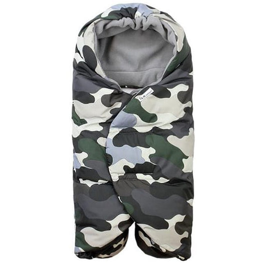 7 A.M. Enfant Nido Quilted Wrap, Small - Camo Forest - ND100S-CAMO