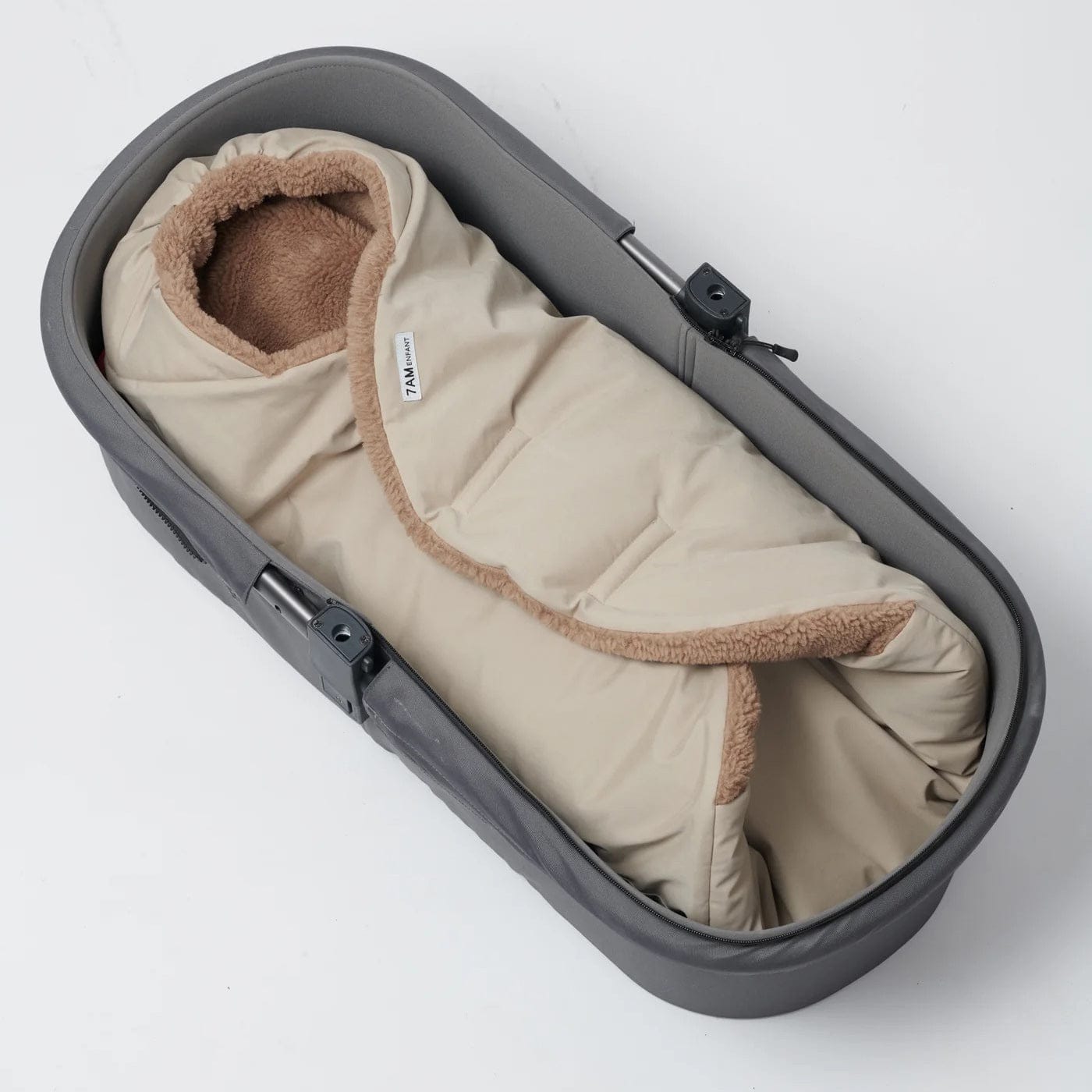 7 A.M. Enfant Nido Wrap - Benji - Oat Cacao - ND80-B1-OATCA