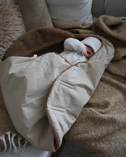 7 A.M. Enfant Nido Wrap - Benji - Oat Cacao - ND80-B1-OATCA