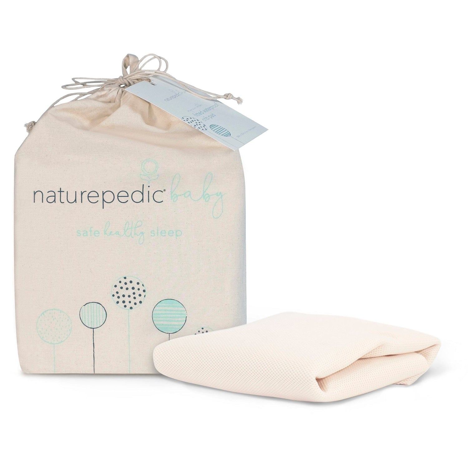 Naturepedic Breathable Crib Mattress Pad - PC46