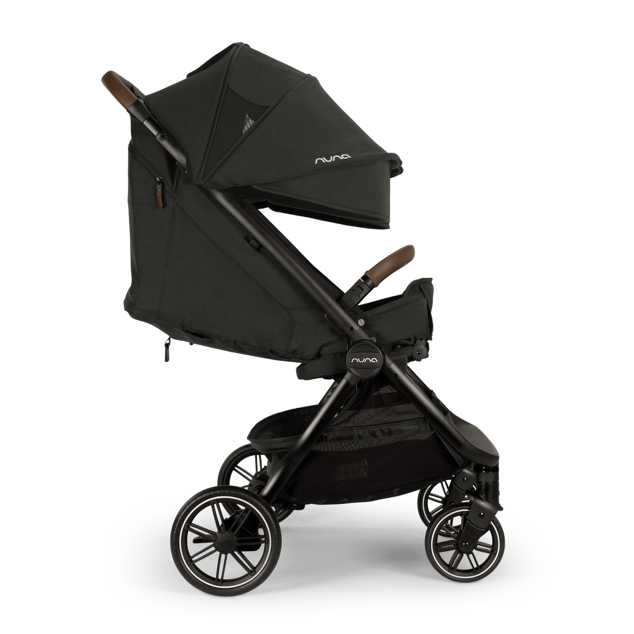 Nuna TRVL dubl Lightweight Side by Side Double Stroller - Caviar - ST19800CCR