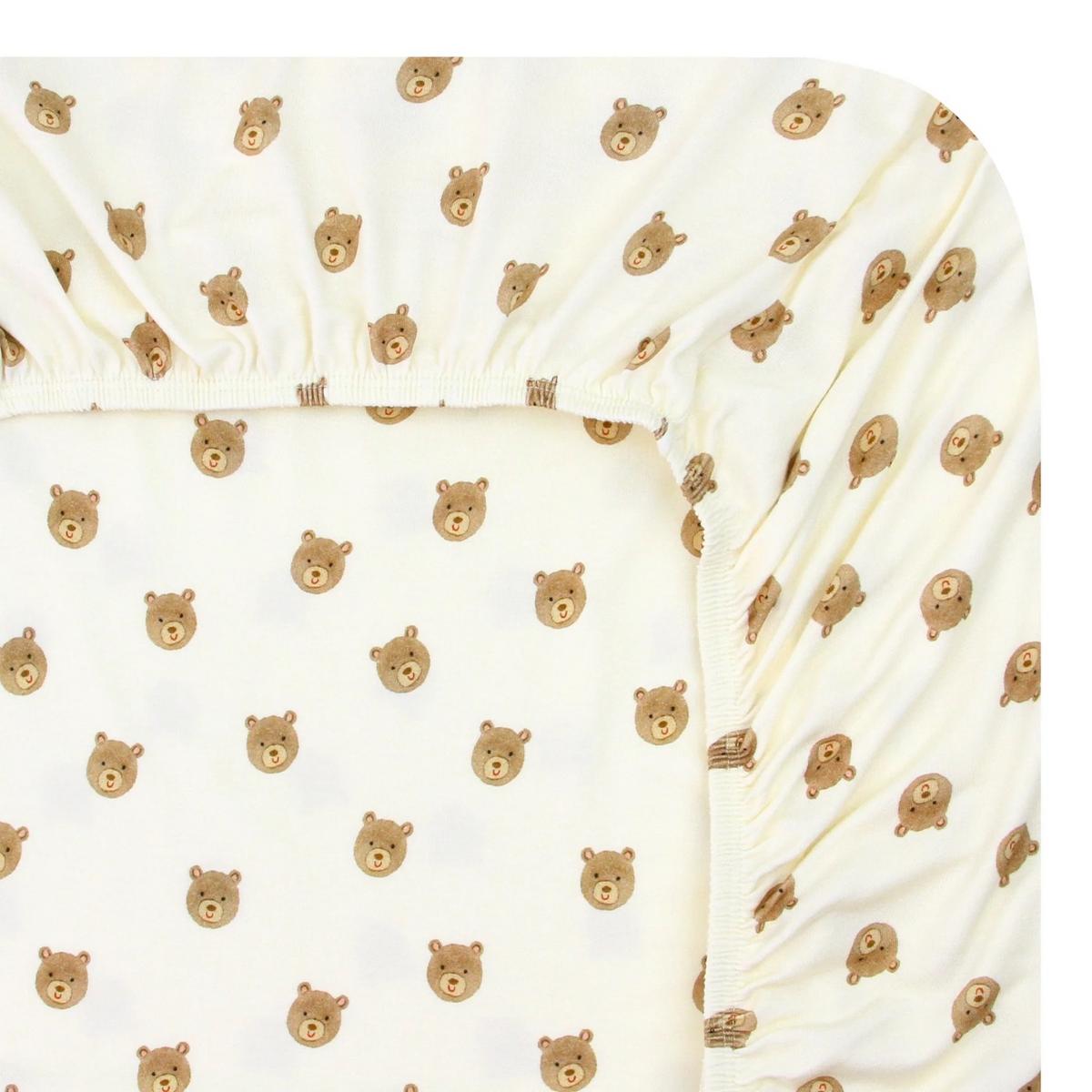 Lou Lou & Company Crib Sheet - Teddy
