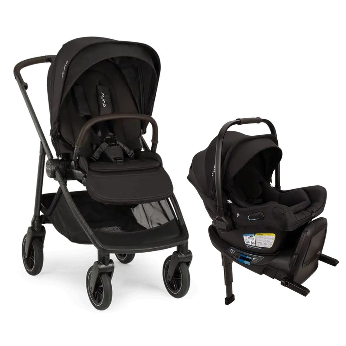 Nuna SWIV + PIPA Aire RX Travel System Bundle - Caviar / Chocolate