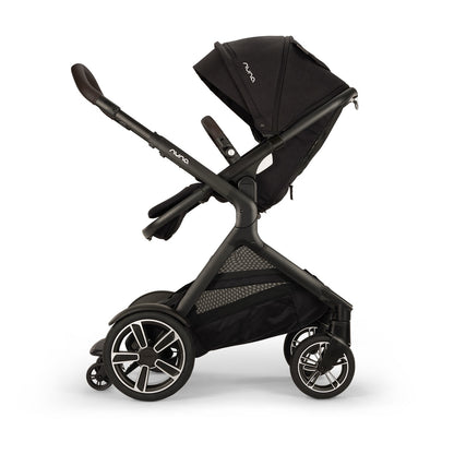 Nuna DEMI Next Stroller with Rider Board - Caviar / Chocolate