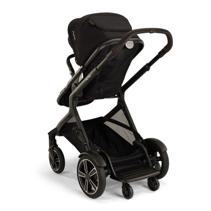 Nuna DEMI Next Stroller with Rider Board - Caviar / Chocolate