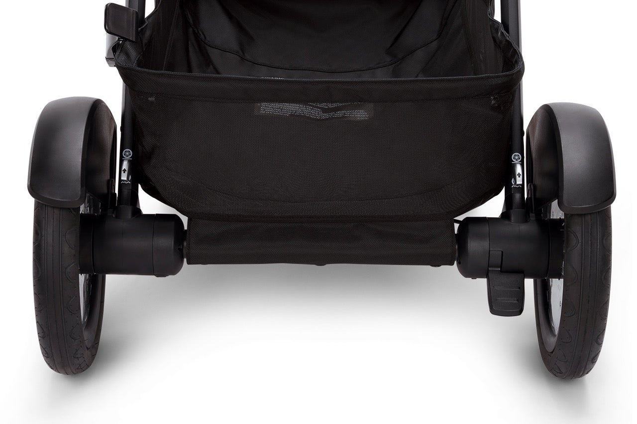 Nuna DEMI Next Stroller with Rider Board - Caviar / Chocolate