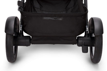 Nuna DEMI Next Stroller with Rider Board - Caviar / Chocolate