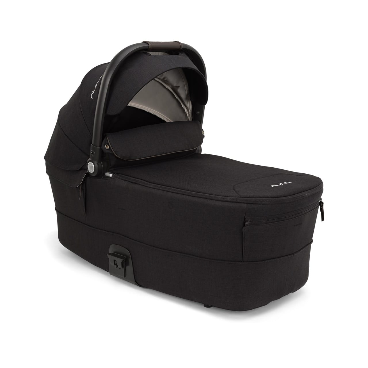 Nuna MIXX Series Bassinet + Stand (Folds with Stroller) - Caviar