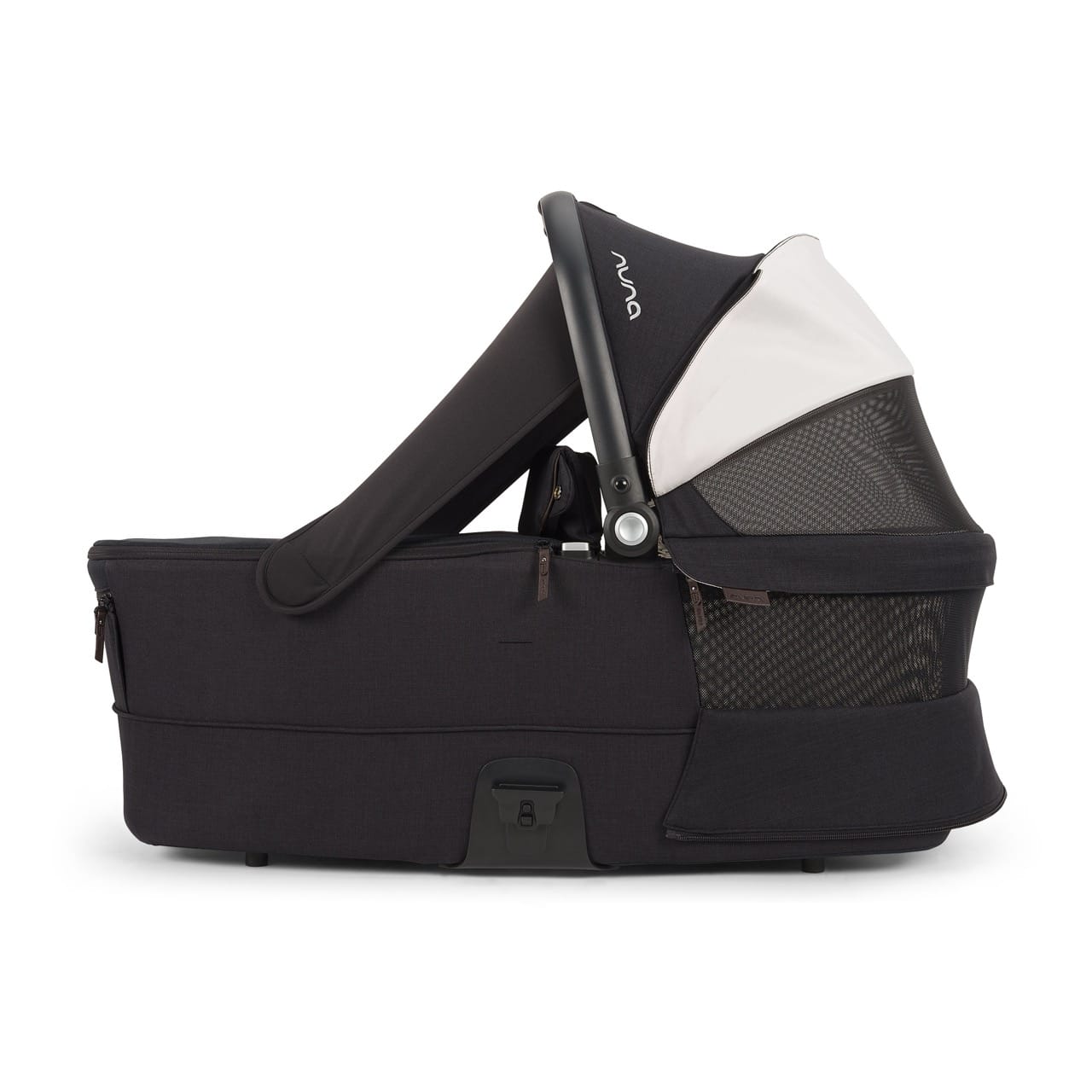 Nuna MIXX Series Bassinet + Stand (Folds with Stroller) - Caviar
