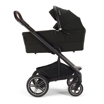 Nuna MIXX Series Bassinet + Stand (Folds with Stroller) - Caviar