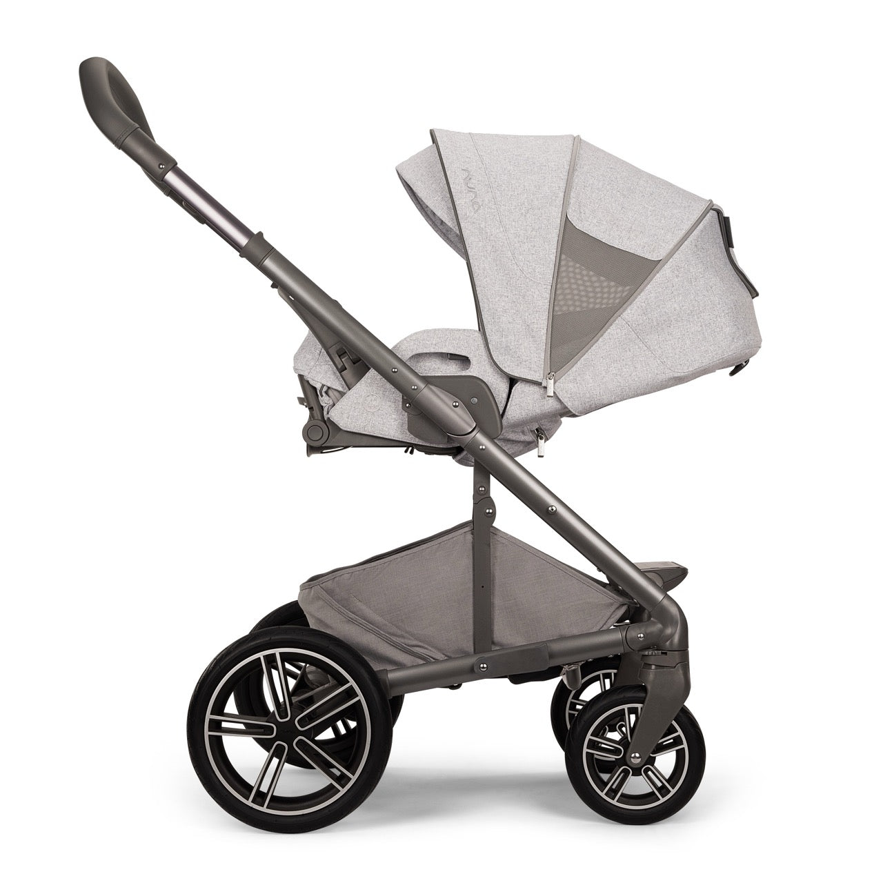 Nuna MIXX Next Stroller with Magnetic Buckle - Sterling