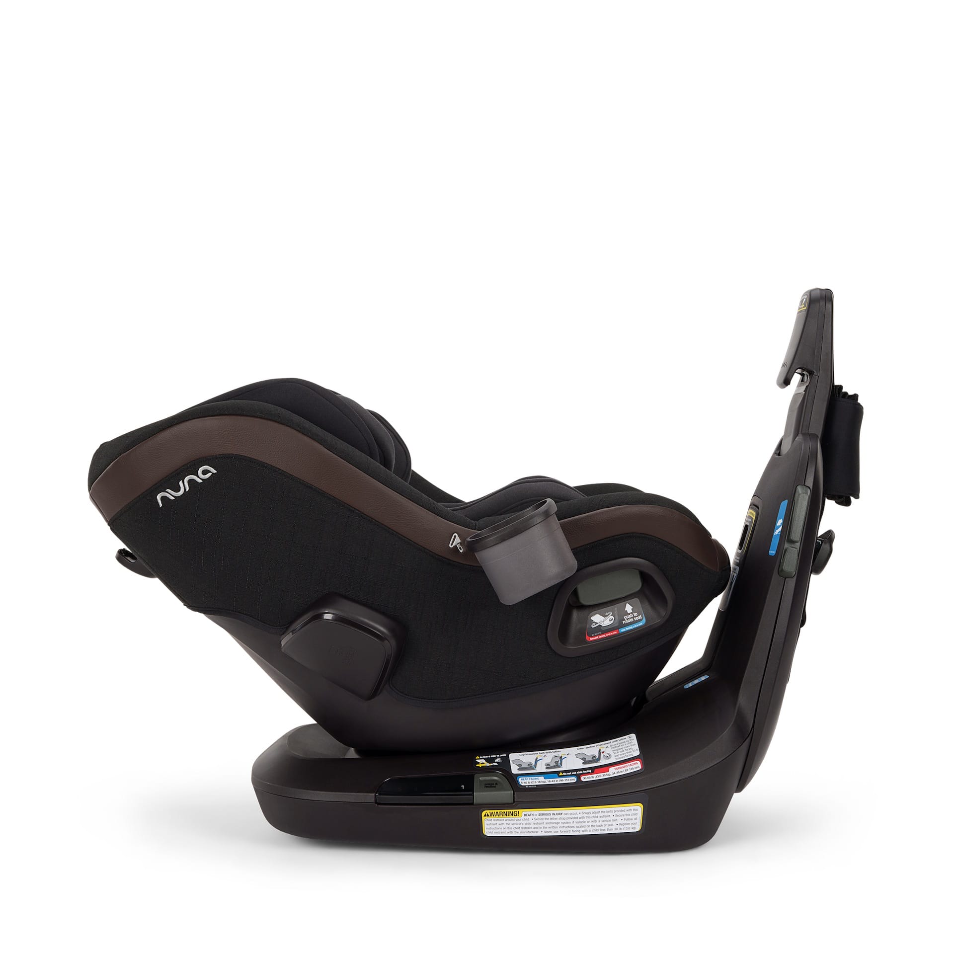 Nuna REVV maxx Rotating Convertible Car Seat - Caviar - CS17500CCR