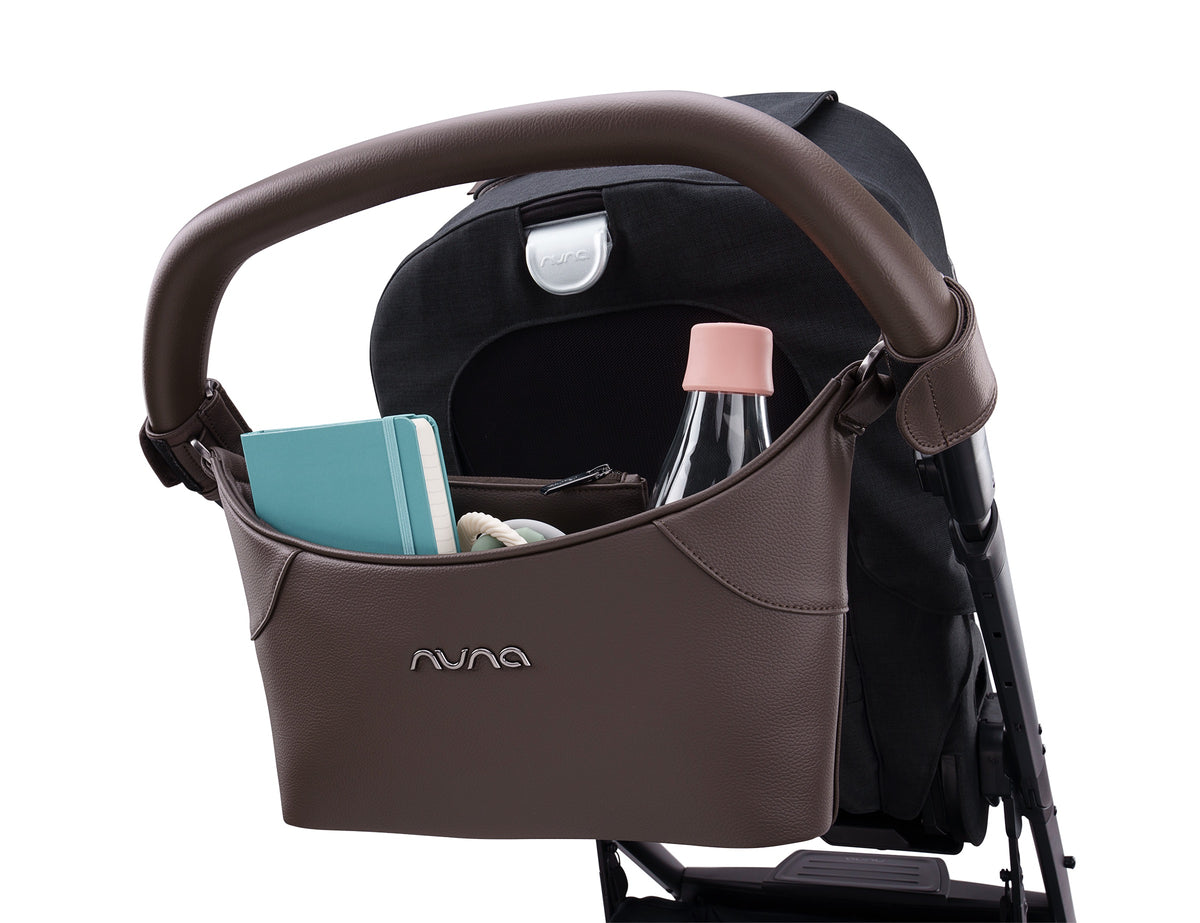 Nuna Stroller Organizer - Cocoa Leatherette