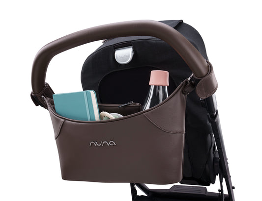 Nuna Stroller Organizer - Cocoa Leatherette