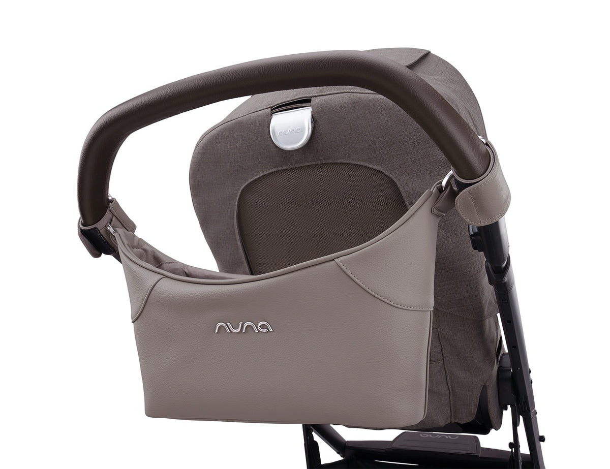 Nuna Stroller Organizer - Taupe Leatherette