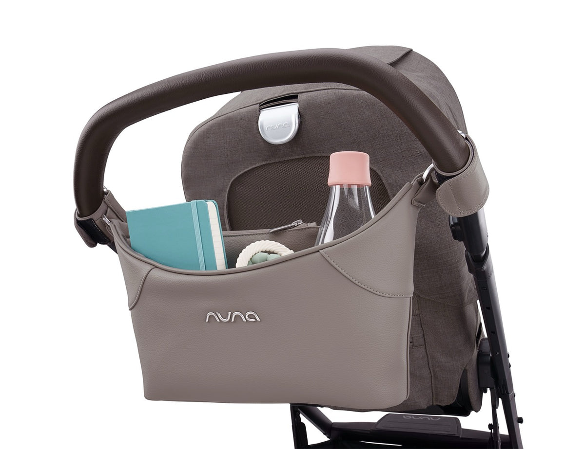 Nuna Stroller Organizer - Taupe Leatherette