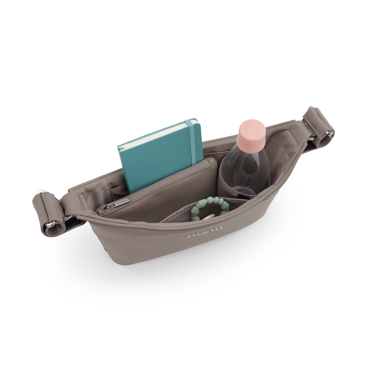Nuna Stroller Organizer - Taupe Leatherette