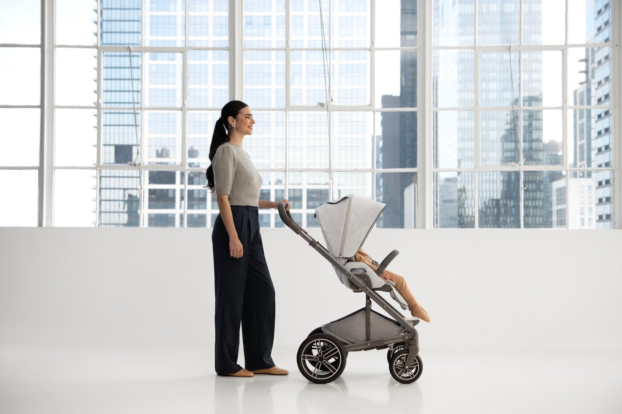 Nuna MIXX Next Stroller with Magnetic Buckle - Sterling