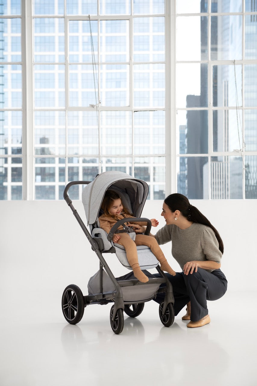 Nuna MIXX Next Stroller with Magnetic Buckle - Sterling