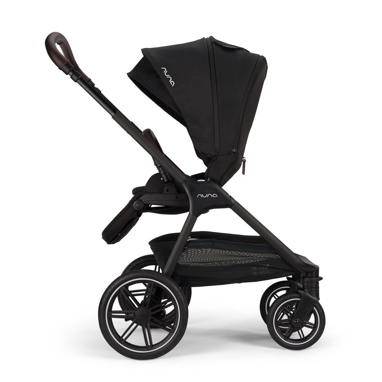 Nuna Demi Next stroller in black side view