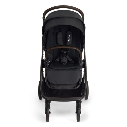 Nuna TRIV Next Compact Stroller - Caviar / Chocolate - ST16621CCR