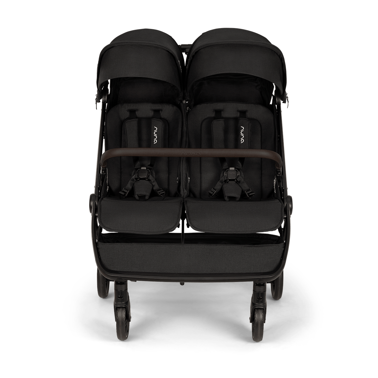 Nuna TRVL dubl Lightweight Side by Side Double Stroller - Caviar - ST19800CCR