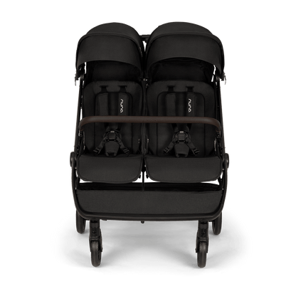 Nuna TRVL dubl Lightweight Side by Side Double Stroller - Caviar - ST19800CCR