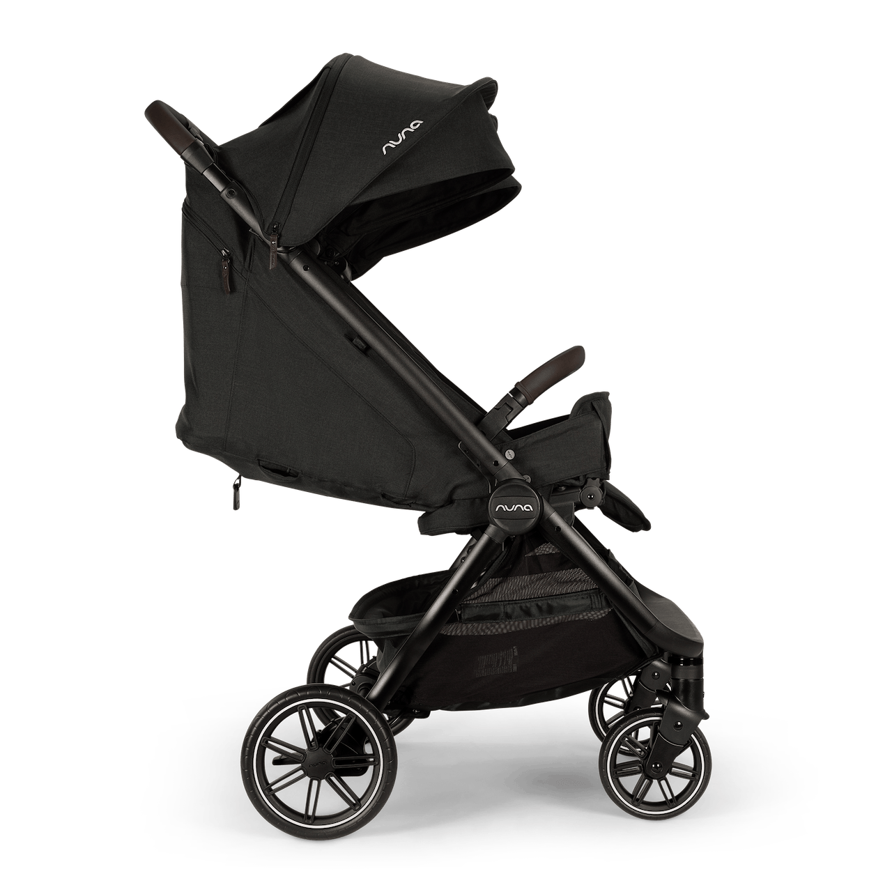 Nuna TRVL dubl Lightweight Side by Side Double Stroller - Caviar - ST19800CCR
