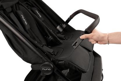 Nuna TRVL dubl Lightweight Side by Side Double Stroller - Caviar - ST19800CCR