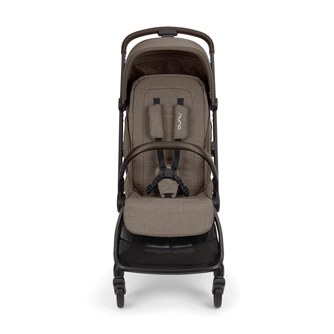Nuna VIAA cabn Lightweight & Compact Stroller - Cedar