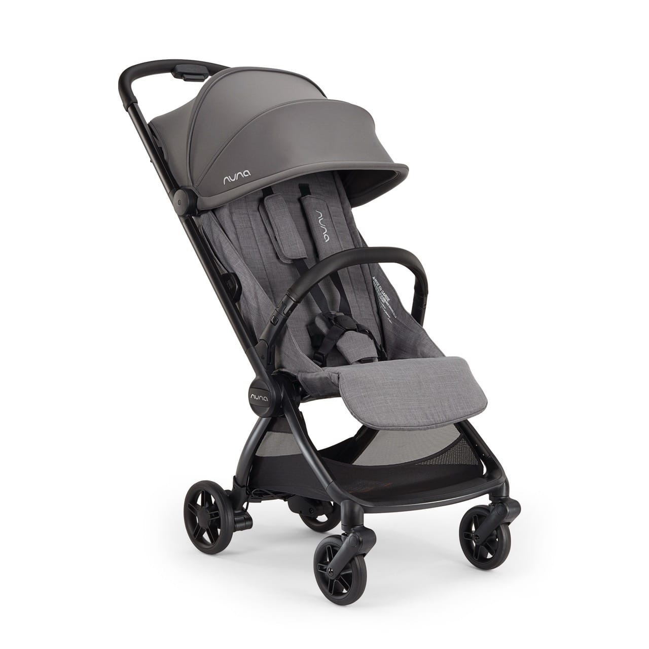 Nuna VIAA cabn Lightweight & Compact Stroller - Pewter – Albee Baby