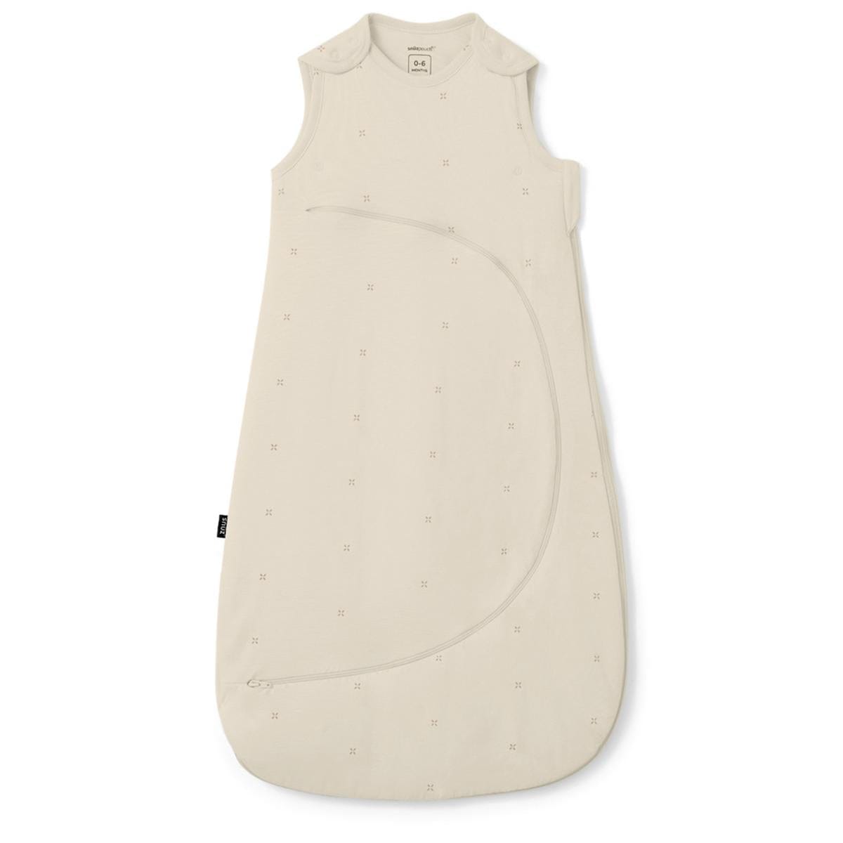 Snuz SnuzPouch Sleeping Bag, 1.0 TOG - Cashmere/Cross (0-6 months) - USSW008AE