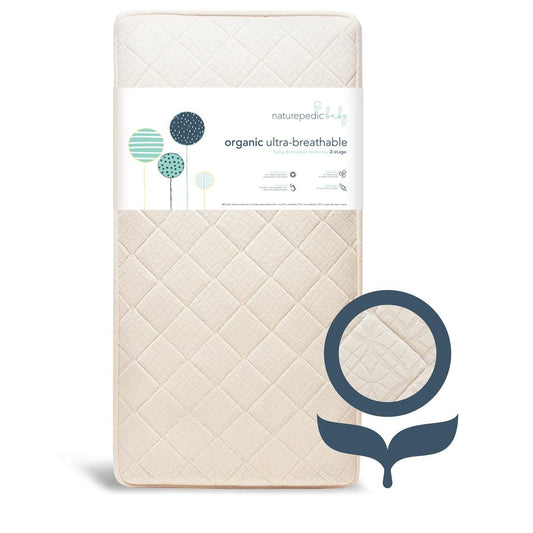 Naturepedic Breathable Ultra 2-Stage Crib Mattress - Innerspring - MC47C