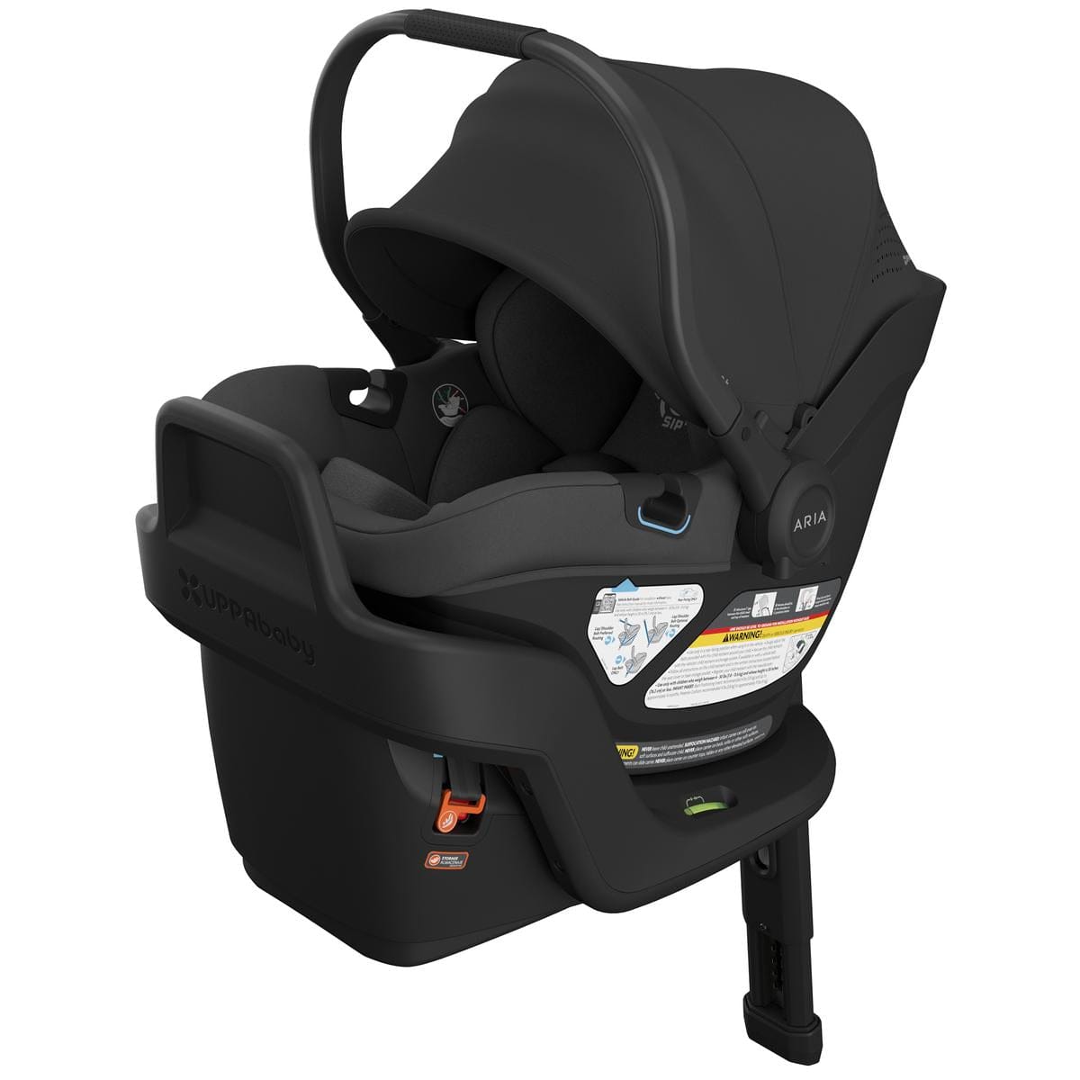 UPPAbaby Aria V2 Lightweight Infant Car Seat - Jake (Charcoal)