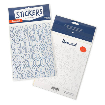 Thousand Jr Sticker Sheet - Lots of Letters - 1119500023