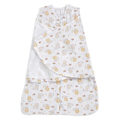 Halo 100% Cotton Swaddle TOG 1.5 - Lions (Newborn) - 4555-HALO