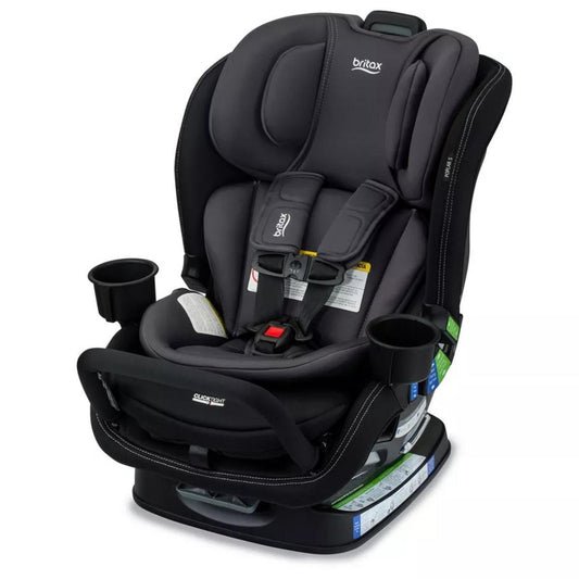 Britax OPEN BOX Poplar S ClickTight Convertible Car Seat, Slim 17-Inch Design - Stone Onyx - E1D233M-OB