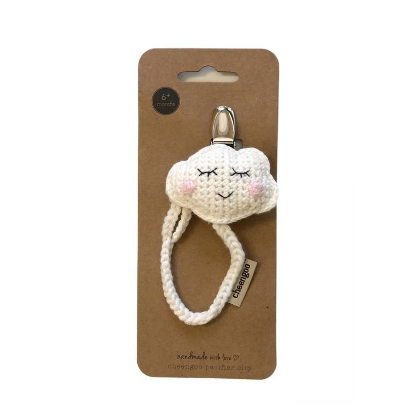 Cheengoo Pacifier Clip - Cloud
