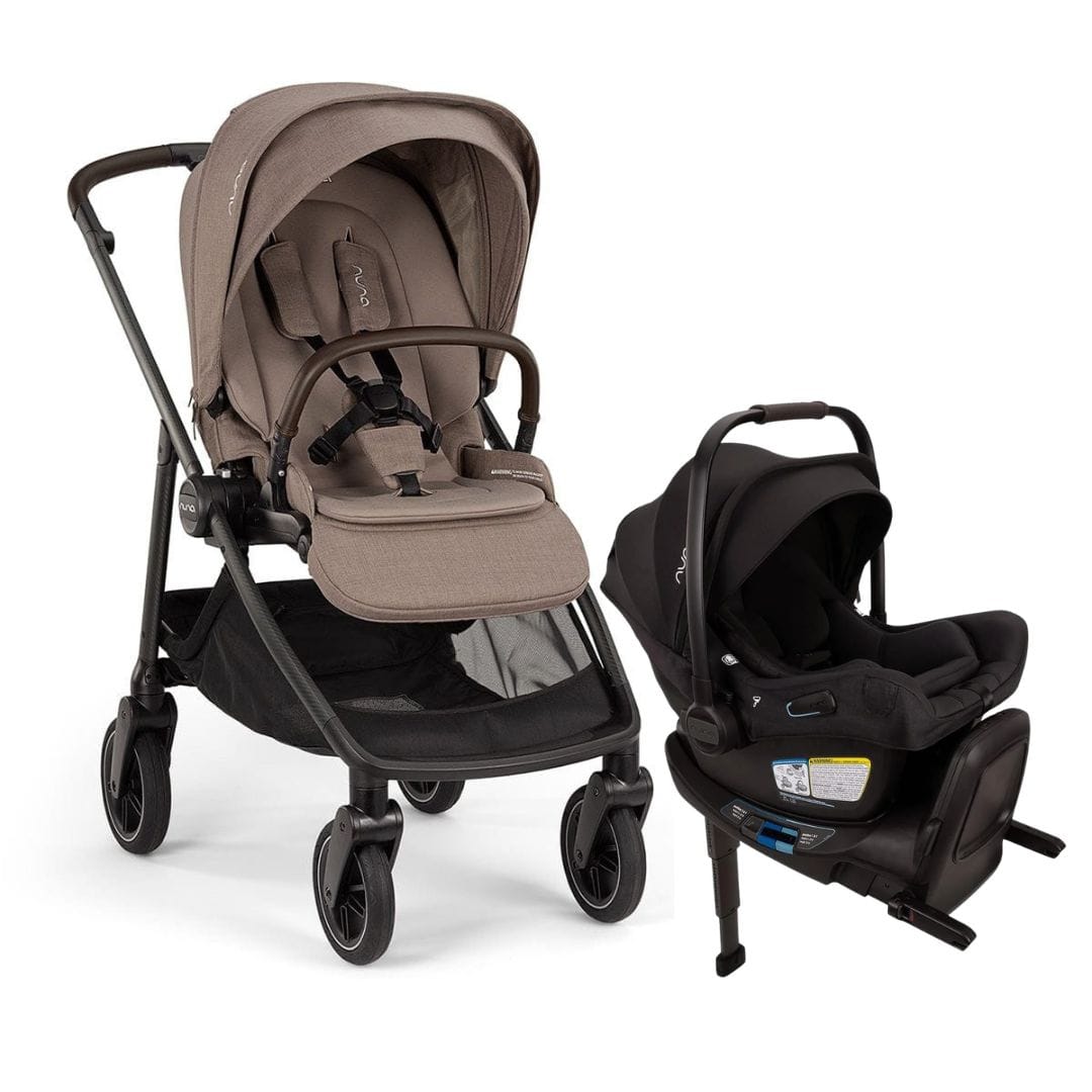 Nuna SWIV + PIPA Aire RX Travel System Bundle - Cedar / Caviar Chocolate