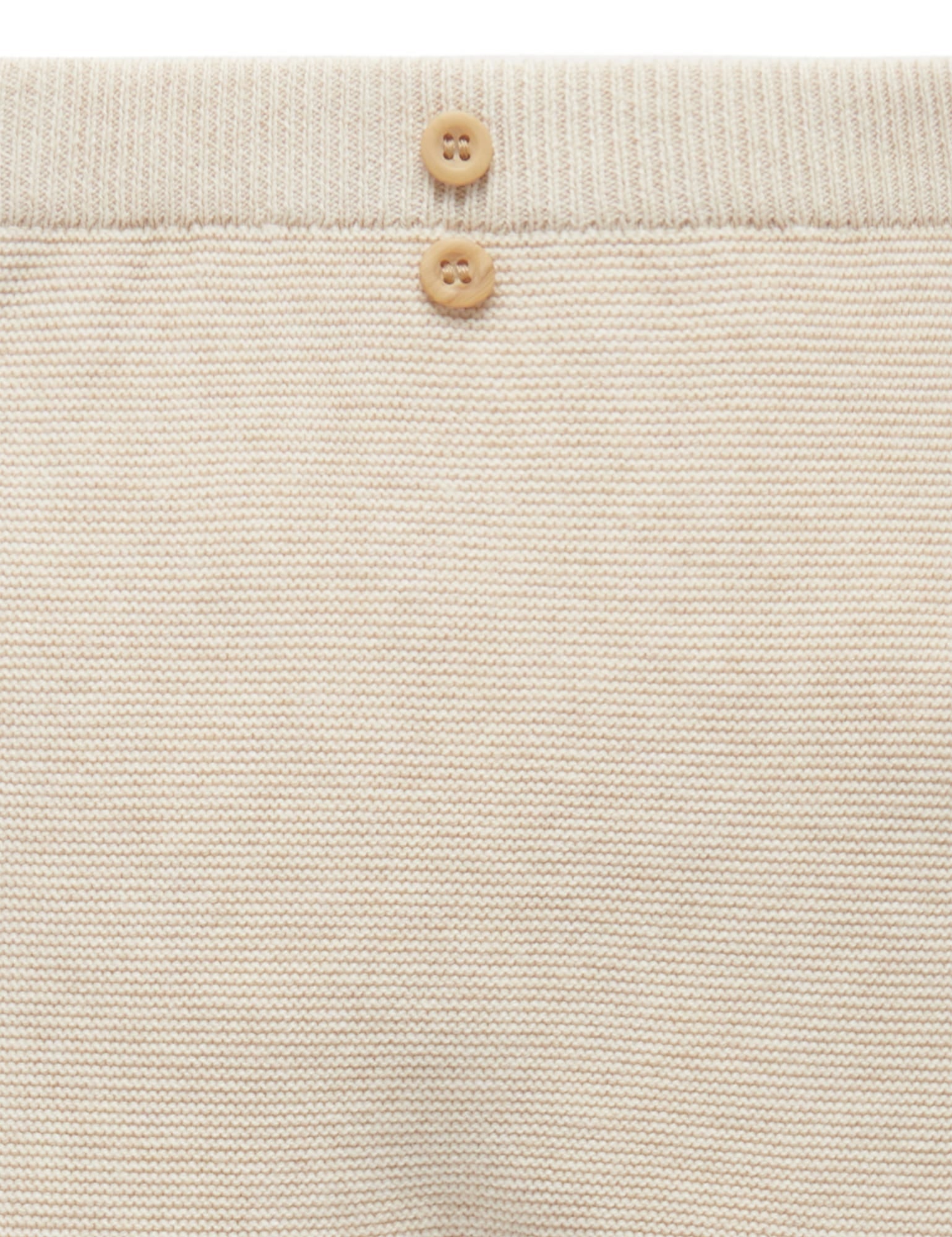 Purebaby Textured Leggings - Wheat Melange, NB - Image 3