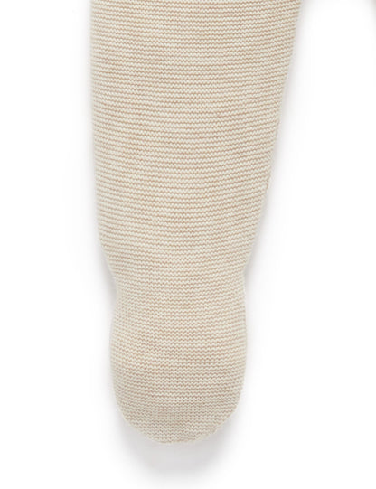 Purebaby Textured Leggings - Wheat Melange, NB - Image 5